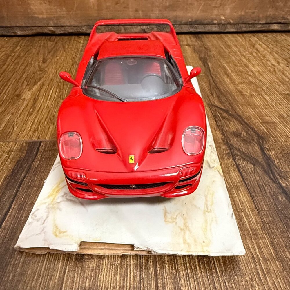 Diecast Ferrari F50 Red Super Car Metal Body Model Kit 1/24 Scale - Picture 2 of 10